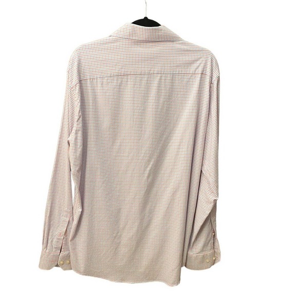 Peter Millar check gingham soft long sleeve button up shirt XL mens - Picture 3 of 9